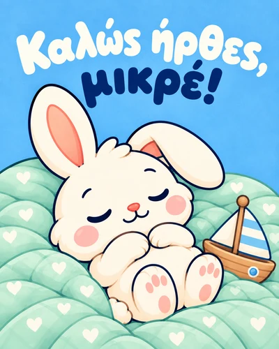 Καλώς ήρθες, μικρέ!