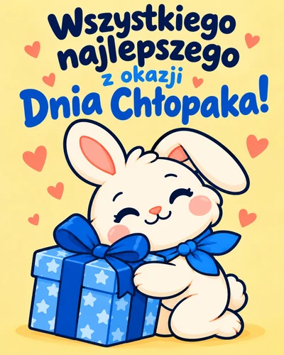 Wszystkiego najlepszego z okazji Dnia Chłopaka!
