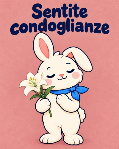 Sentite condoglianze