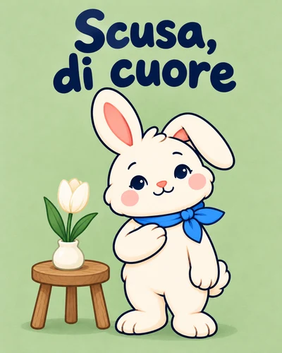 Scusa, di cuore