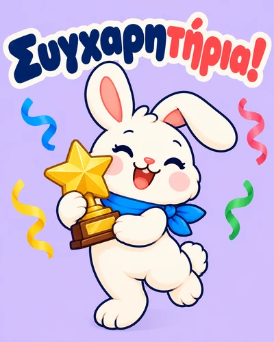 Συγχαρητήρια!
